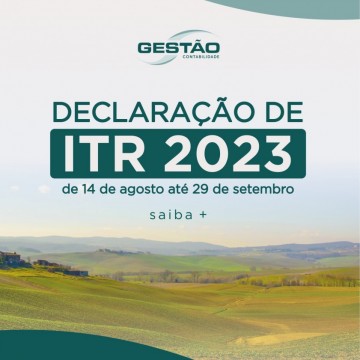 Declaração ITR 2023 para Imóveis Rurais 